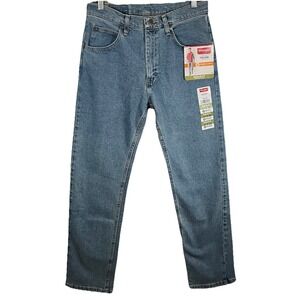 Wrangler Five Star Blue Jeans Men's 31x32 Regular Fit Flex For Comfort New